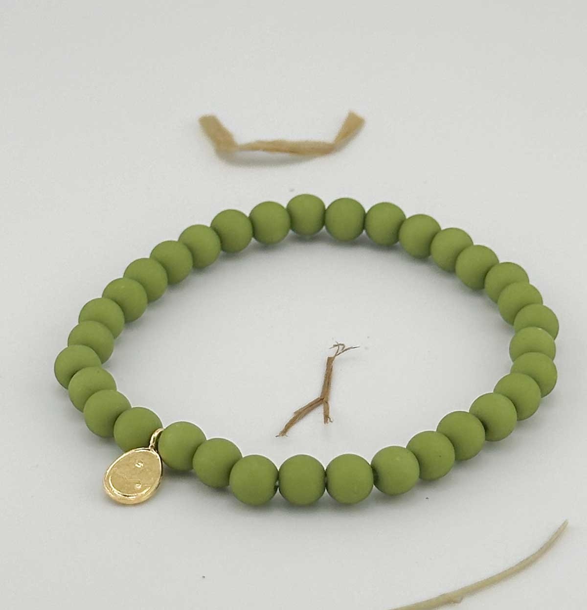 OEUF BRACELET BUBBLE KAKI
