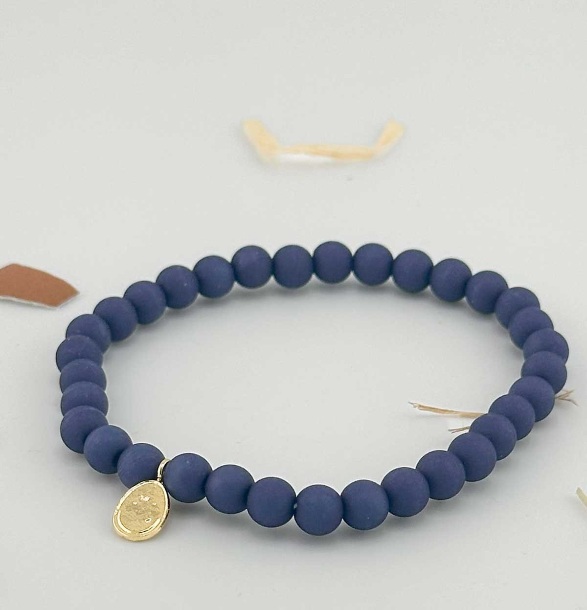OEUF BRACELET BUBBLE BLEU NUIT