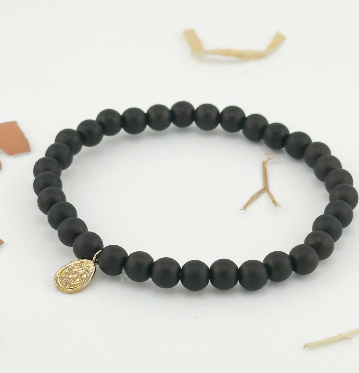 OEUF BRACELET BUBBLE NOIR