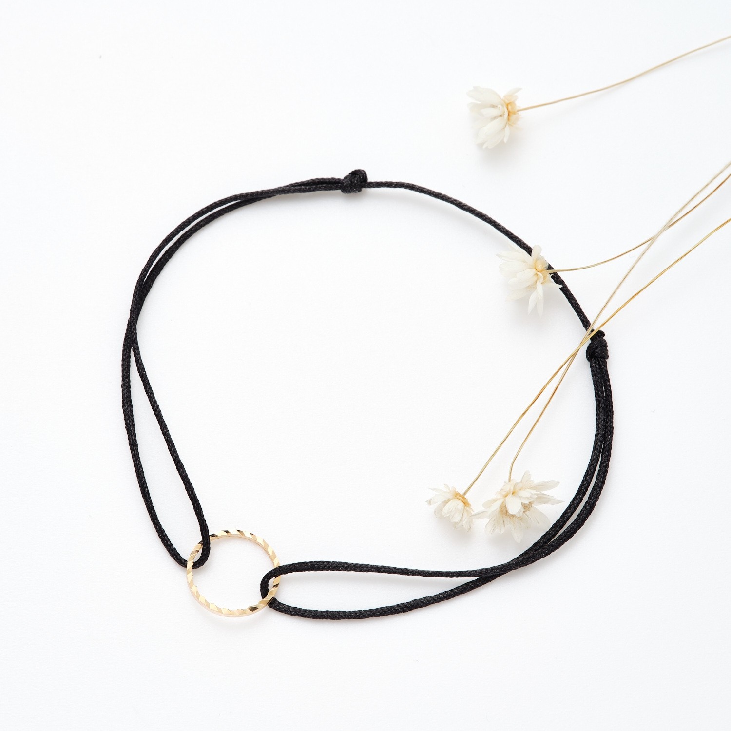 ŒUF BRACELET SIMONE NOIR