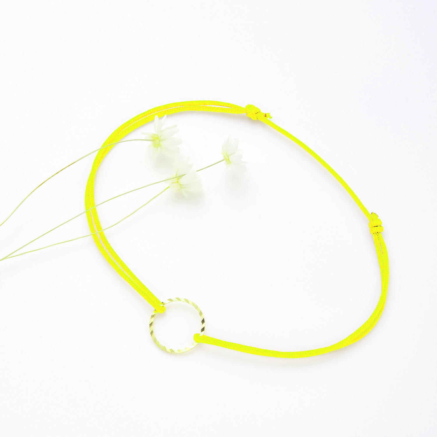 BRACELET SIMONE JAUNE FLUO