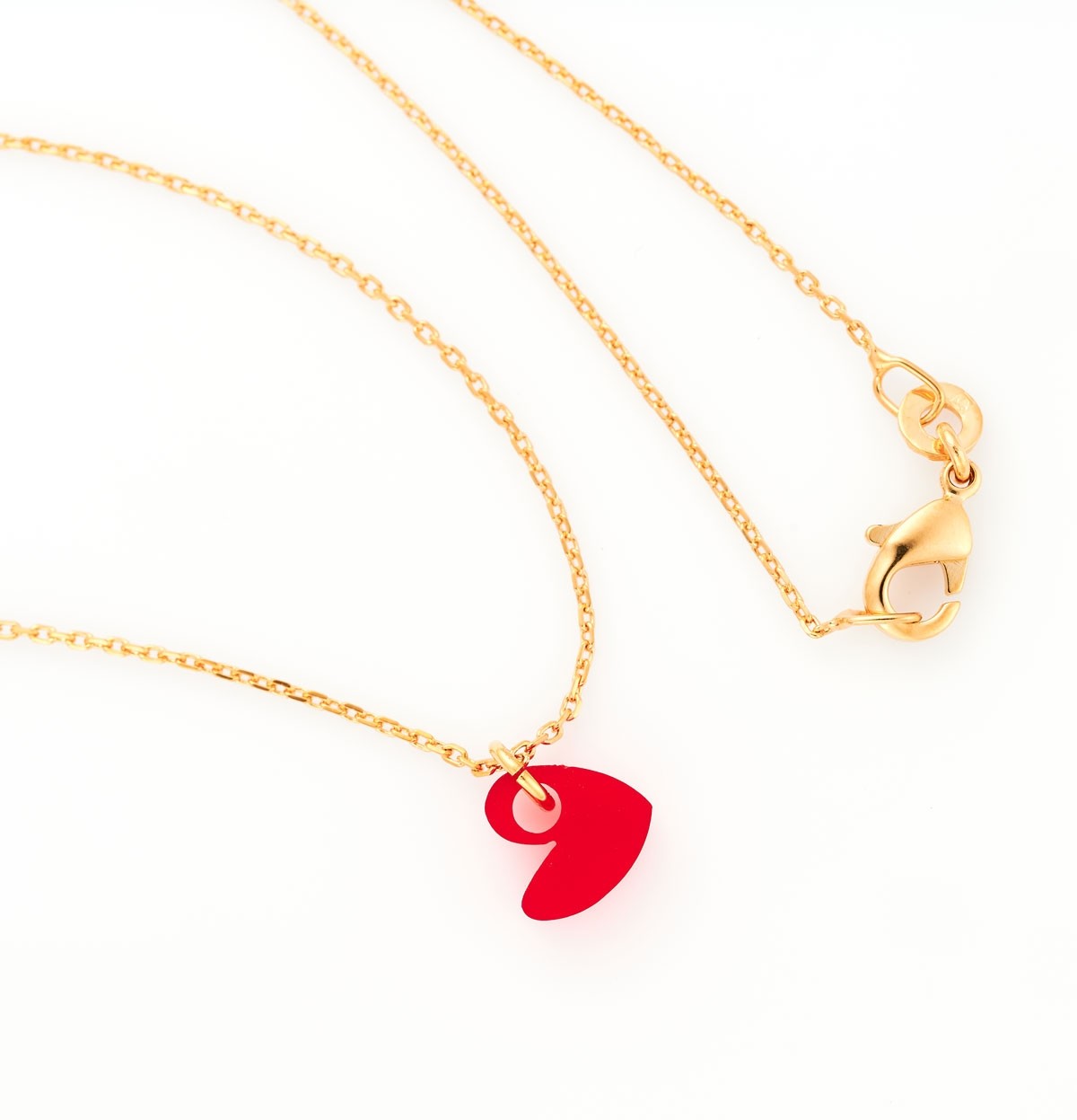 OEUF COLLIER YVES ROUGE
