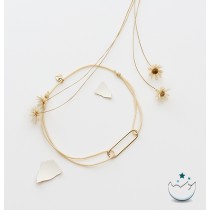 ŒUF BRACELET BIBI COULISSANT VANILLE