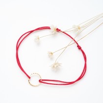 ŒUF BRACELET SIMONE ROUGE