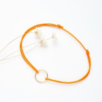 Cadeau surprise oeuf coulissant orange fluo