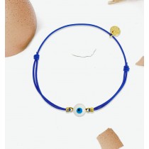 OEUF BRACELET BLUE EYE BLEU ROI