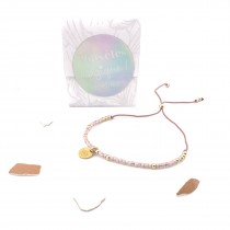 ŒUF BRACELET MORSE BONHEUR LES MOTS DOUX