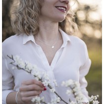 COLLIER VALENTIN COEUR-ARGENT 925