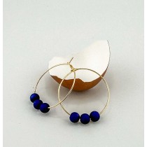 OEUF CREOLES BUBBLE BLEU NUIT