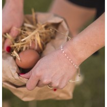 BRACELET STONE BLANC