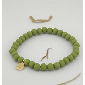 OEUF BRACELET BUBBLE KAKI
