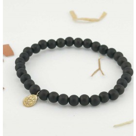 OEUF BRACELET BUBBLE NOIR