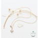 ŒUF COLLIER QUARTZ ROSE