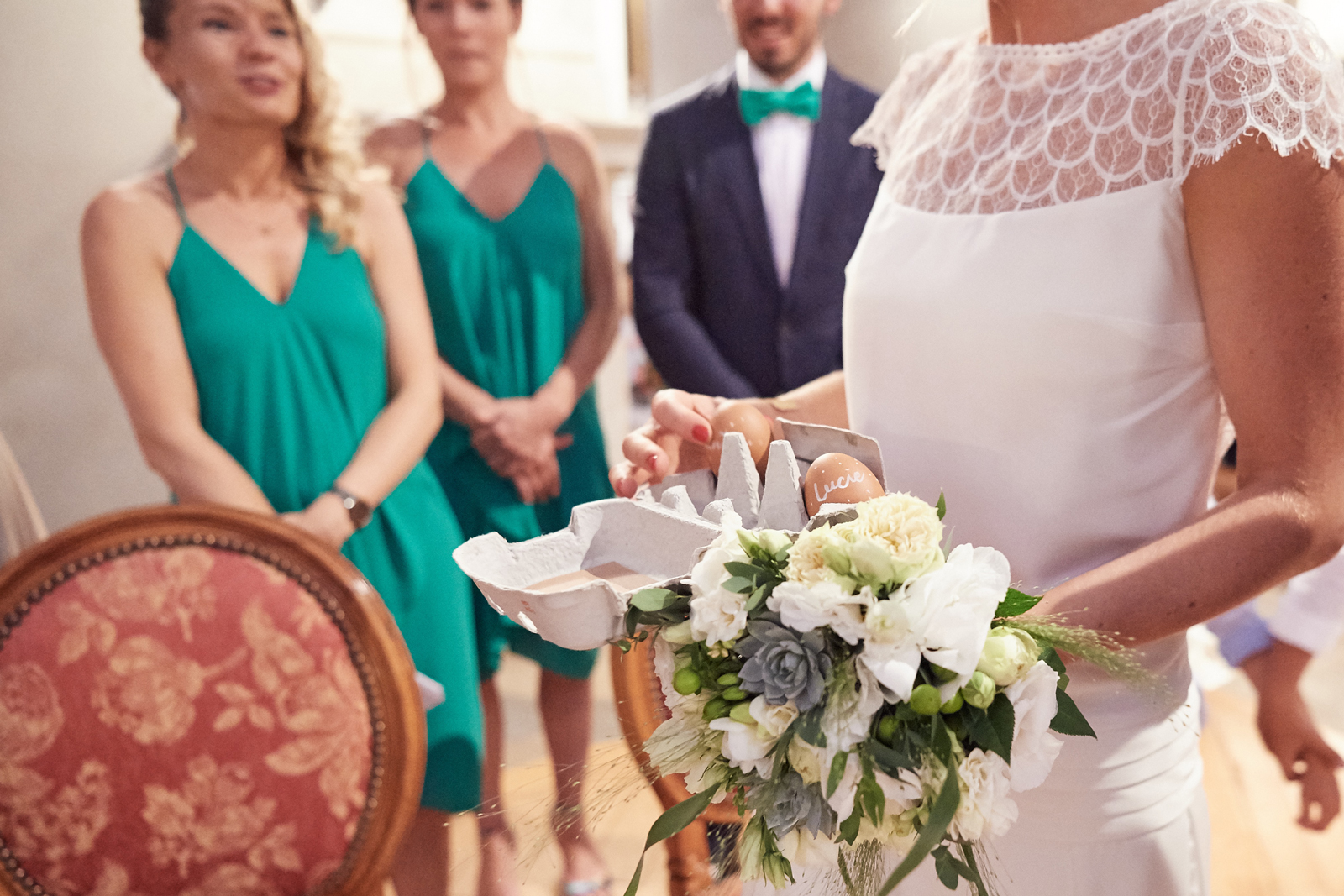 Un porte-alliance insolite & original - Mariage
